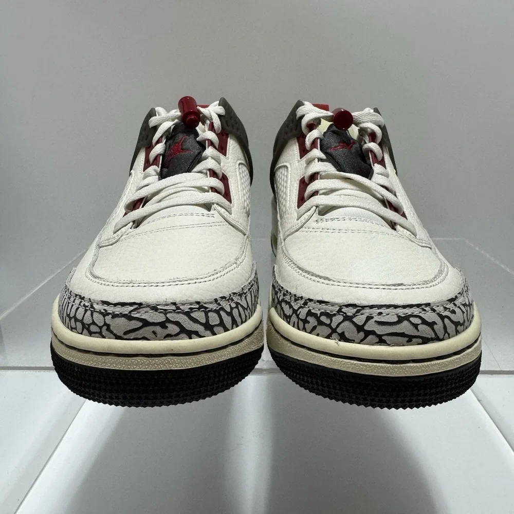 Brand New Air Jordan Spizike Low Sail Varsity Red FQ1759-116 Men's Size 9.5